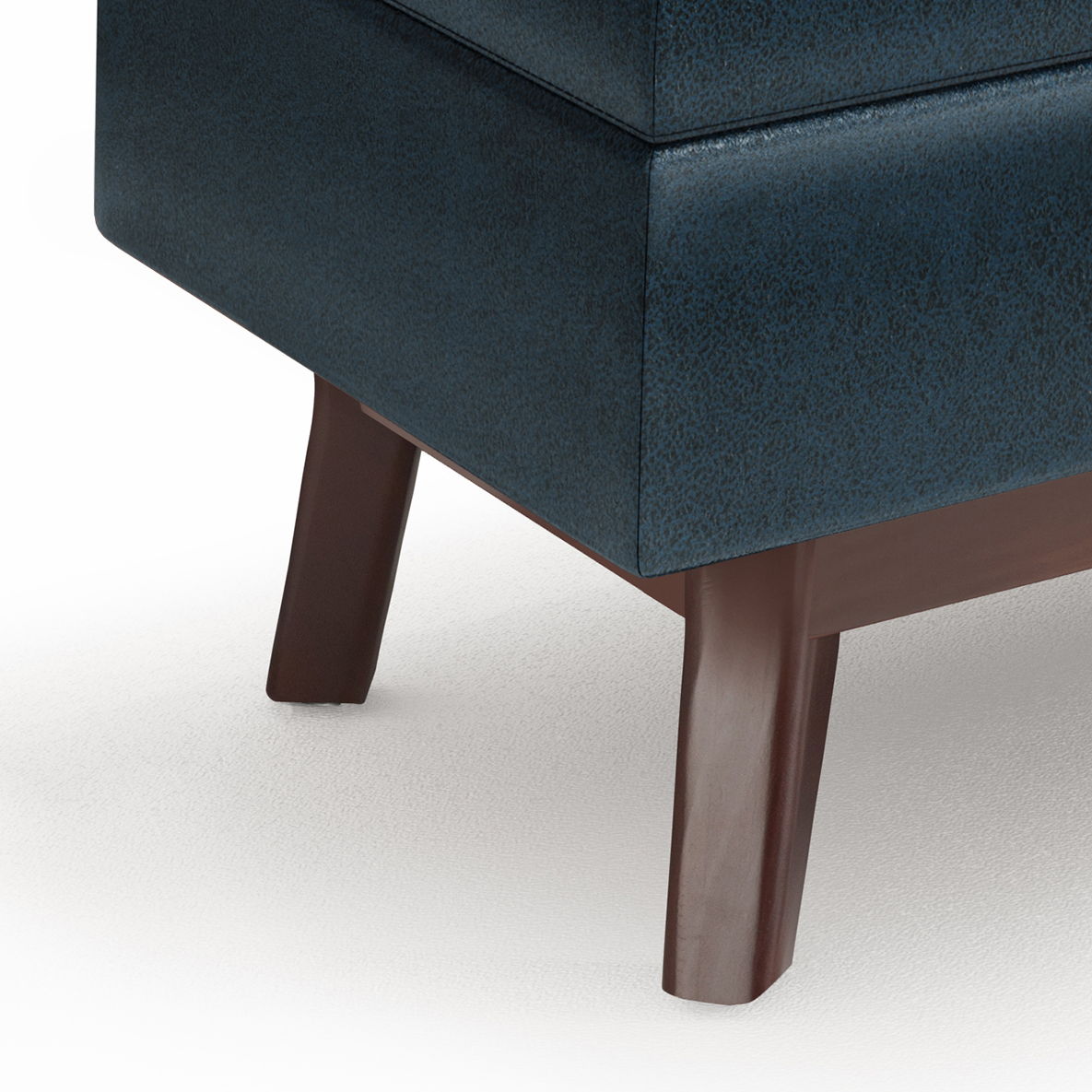 Owen - Upholstered Rectangular Storage Ottoman Simpli-Home