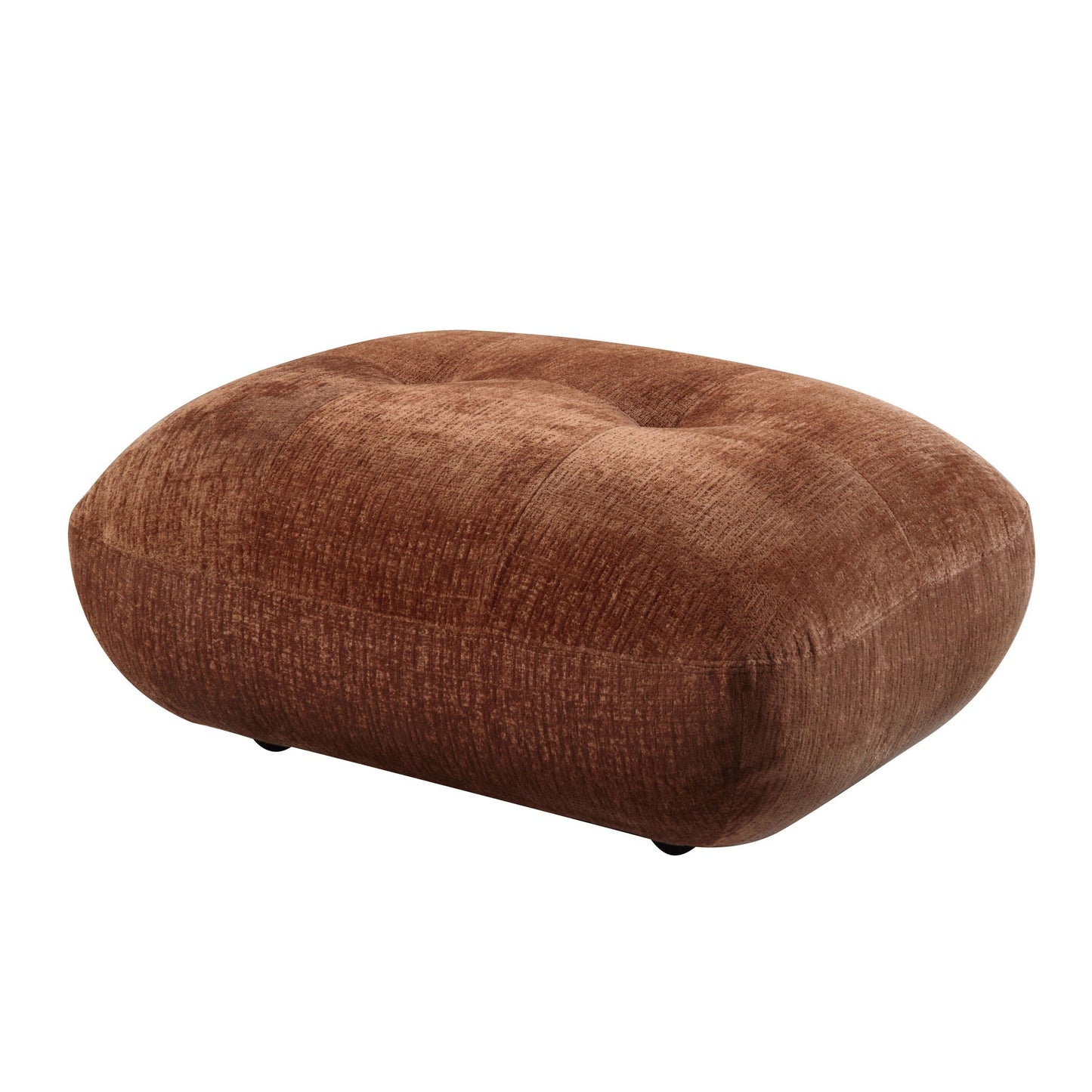 Carrick - Sandwich Mesh Ottoman - Rustic Brown Acme