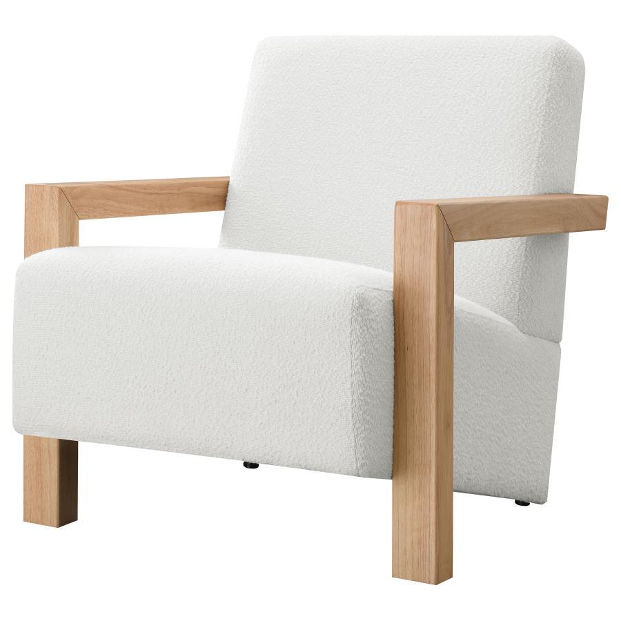 Fitzroy - Boucle Upholstered Accent Arm Chair Coaster Fine Furniture