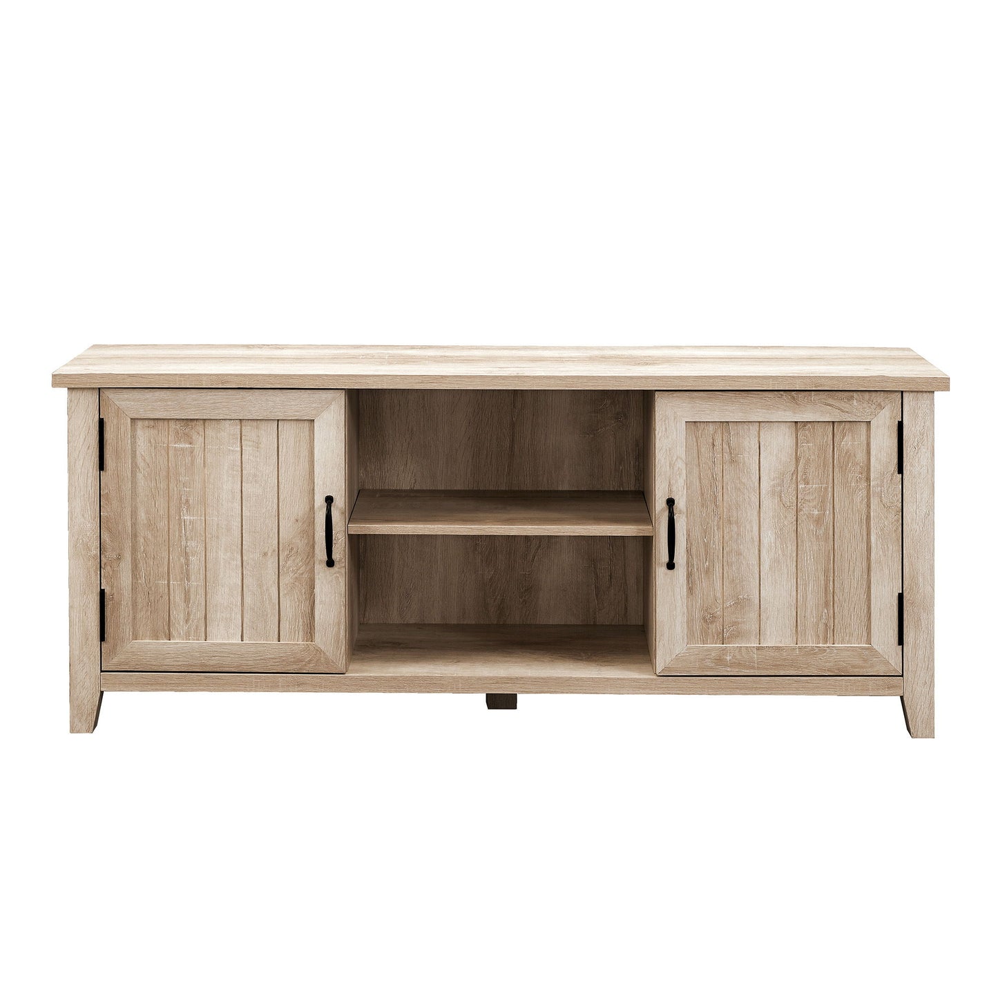 Classic Grooved Door TV Stand For Tvs Up To 65" Walker Edison