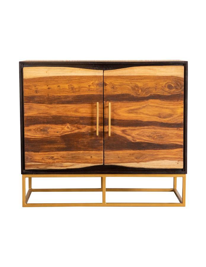 Zara - 2-Door Wood Accent Storage Cabinet CoasterElevations
