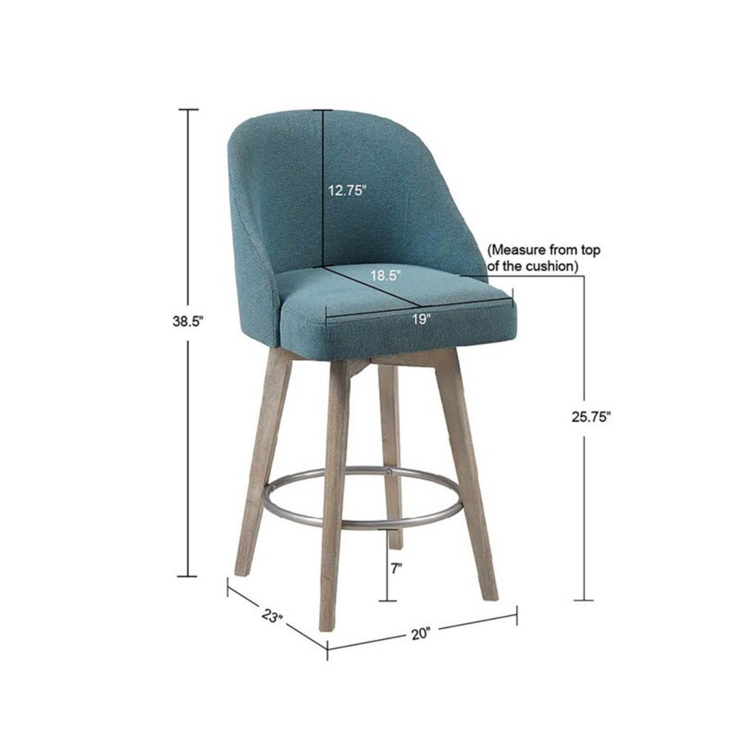 Pearce - Bar Stool With Swivel Seat JLA