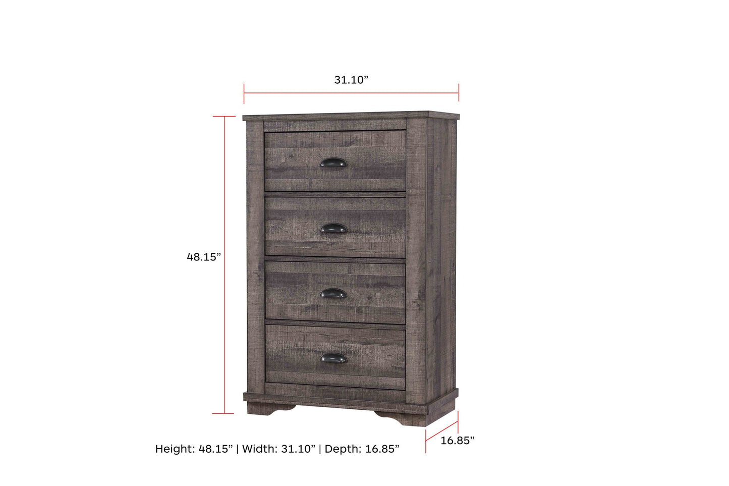 Coralee - Accent Chest Crown Mark