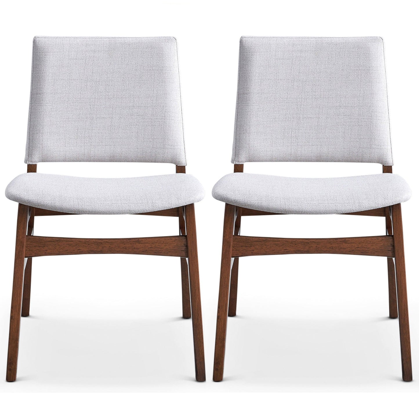 Gusto - Dining Chair (Set of 2) - Brown / Light Gray Ashcroft Furniture