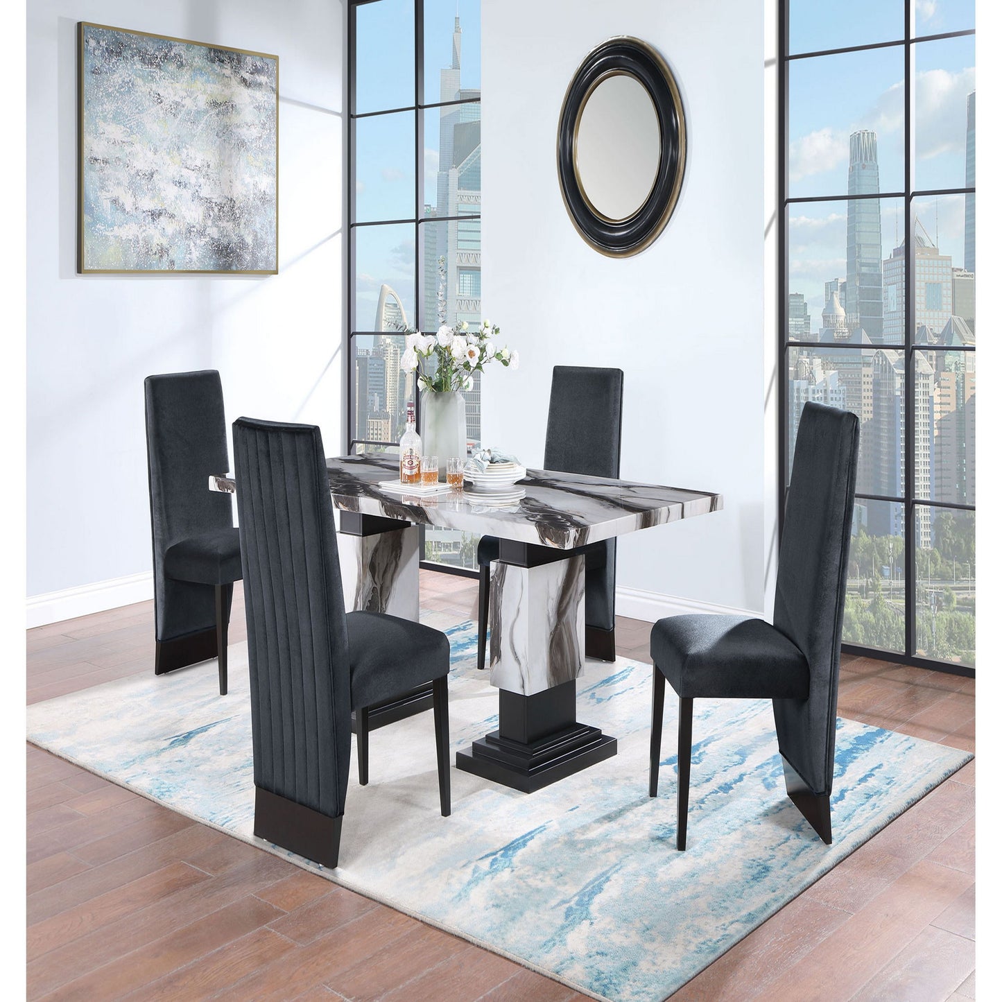 Stacey - Contemporary Dining Chair (Set of 2) Global Furniture USA