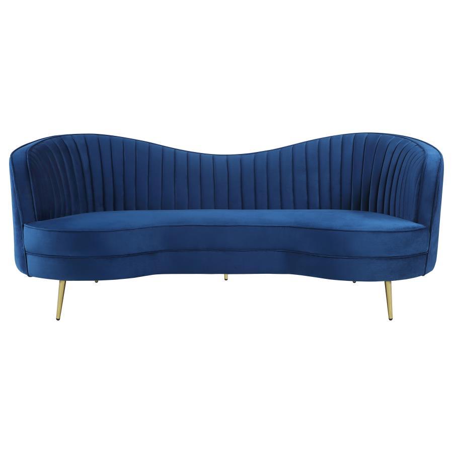 Sophia - Upholstered Channel Tufted Sofa Set CoasterEssence