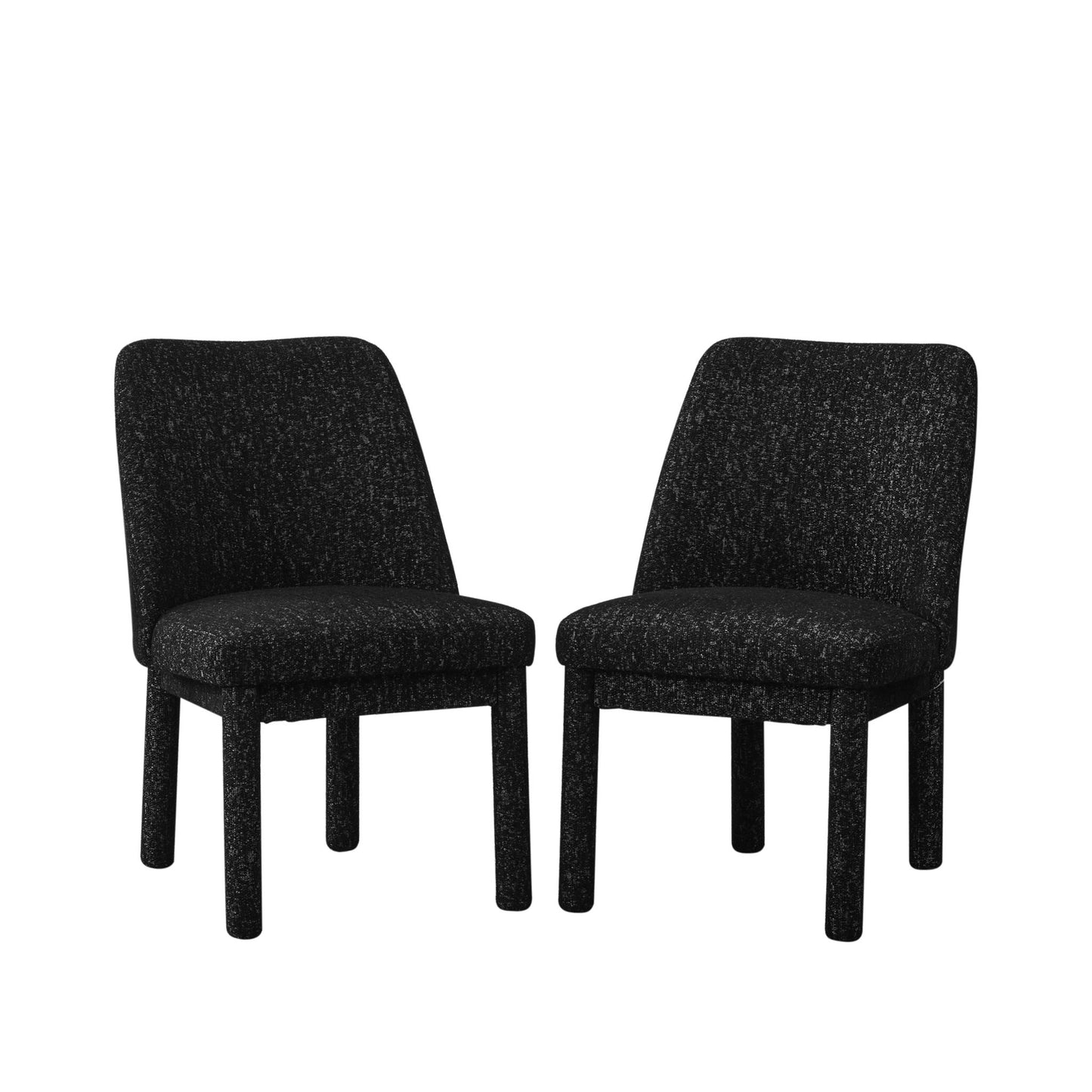 Wide Minimalist Dining Chair (Set of 2) Home Essentials