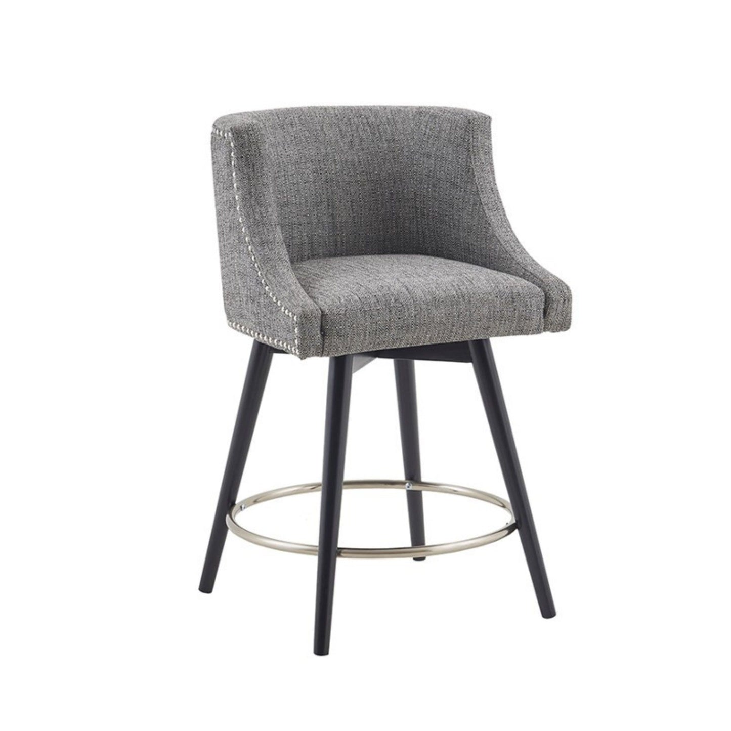 Mateo - Swivel Counter Stool - Gray JLA