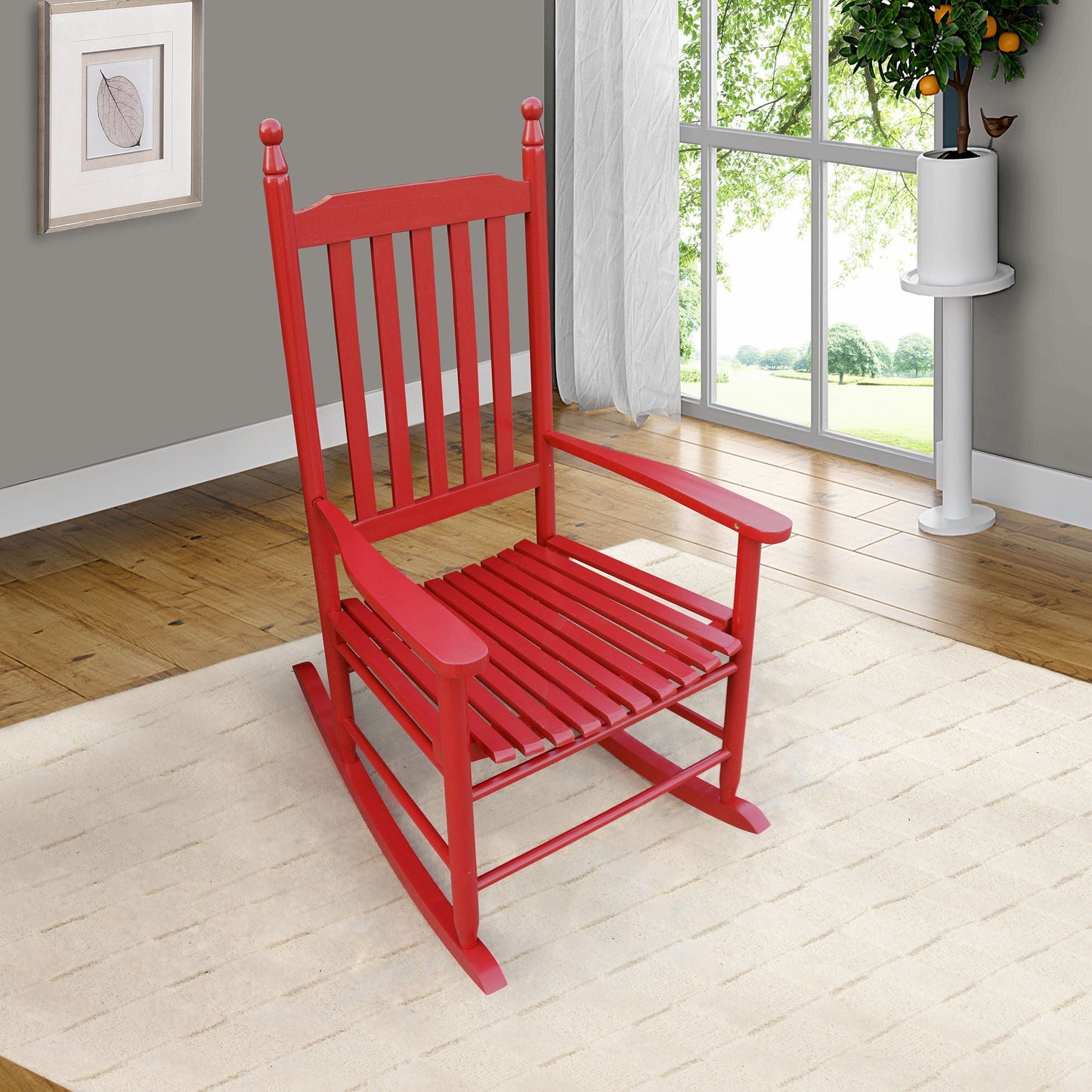 Wooden Porch Rocker Chair Home Essentials