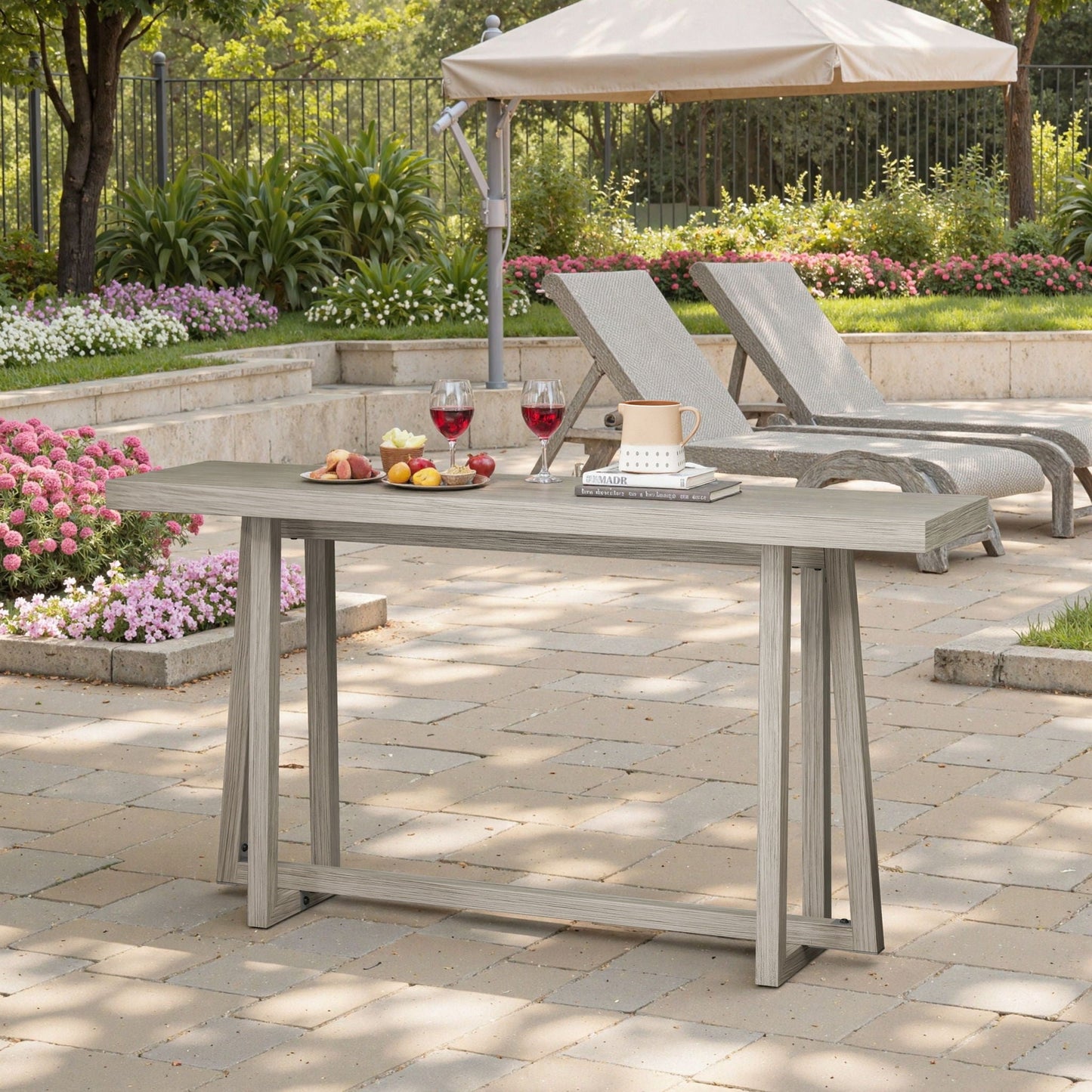 Console Table, Stylish Rectangular Entryway Table Home Essentials