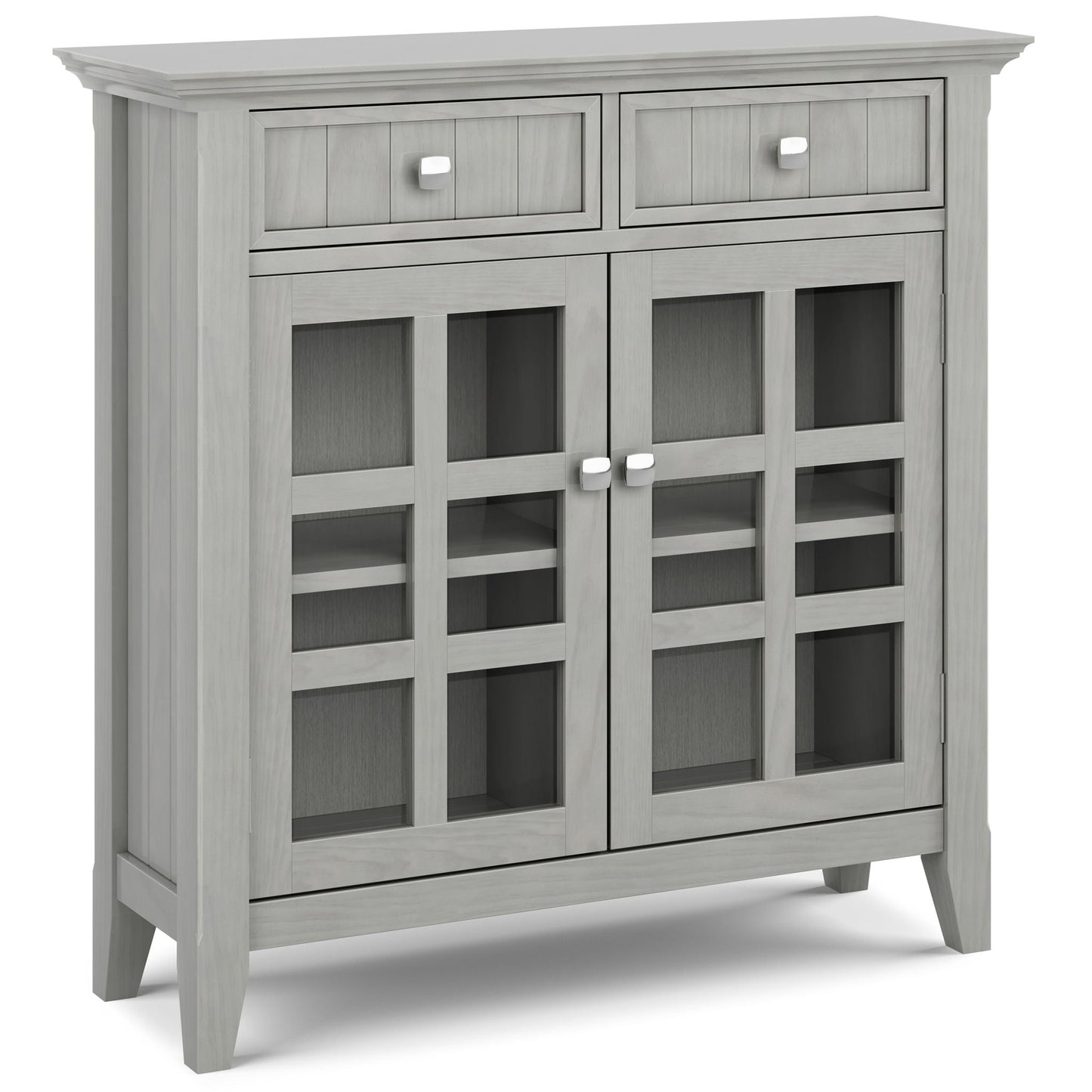 Acadian - Handcrafted Entryway Storage Cabinet Simpli-Home