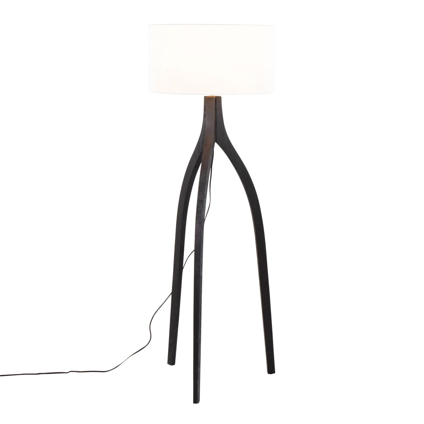 Wishbone - Contemporary Floor Lamp Lumi Source