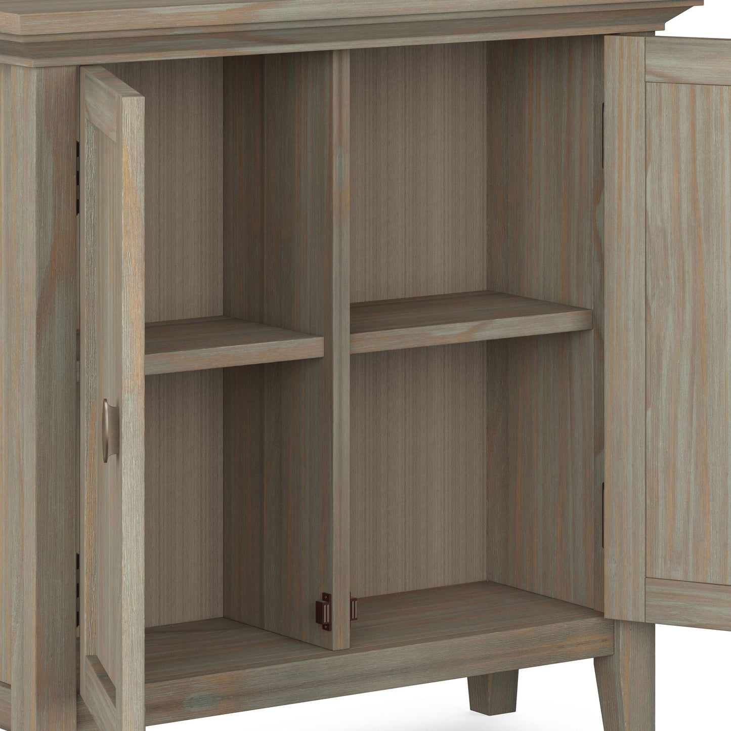 Redmond - Handcrafted Low Storage Cabinet Simpli-Home