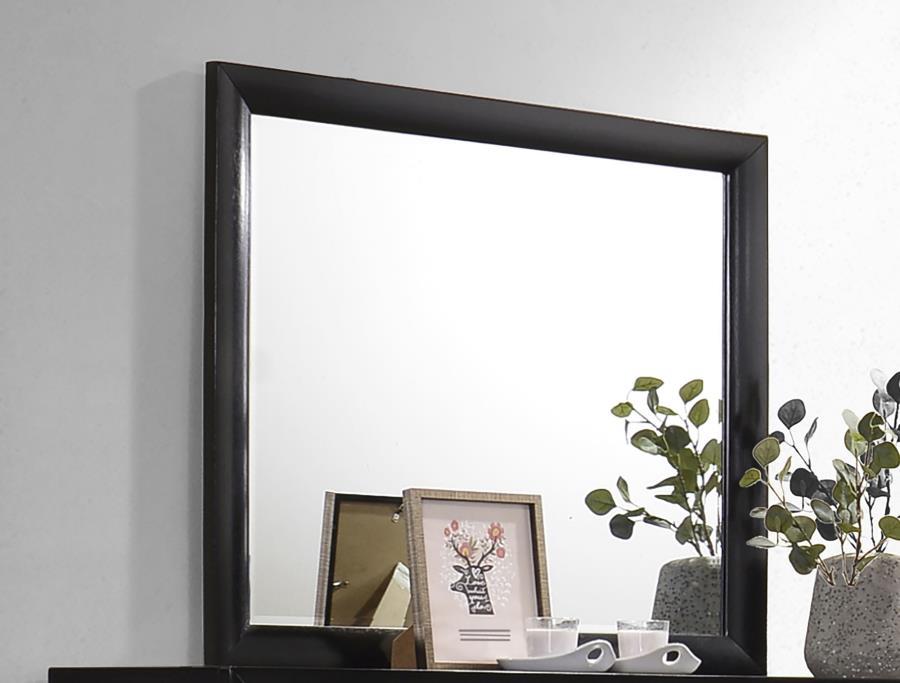 Briana - Dresser Mirror - Black CoasterEssence