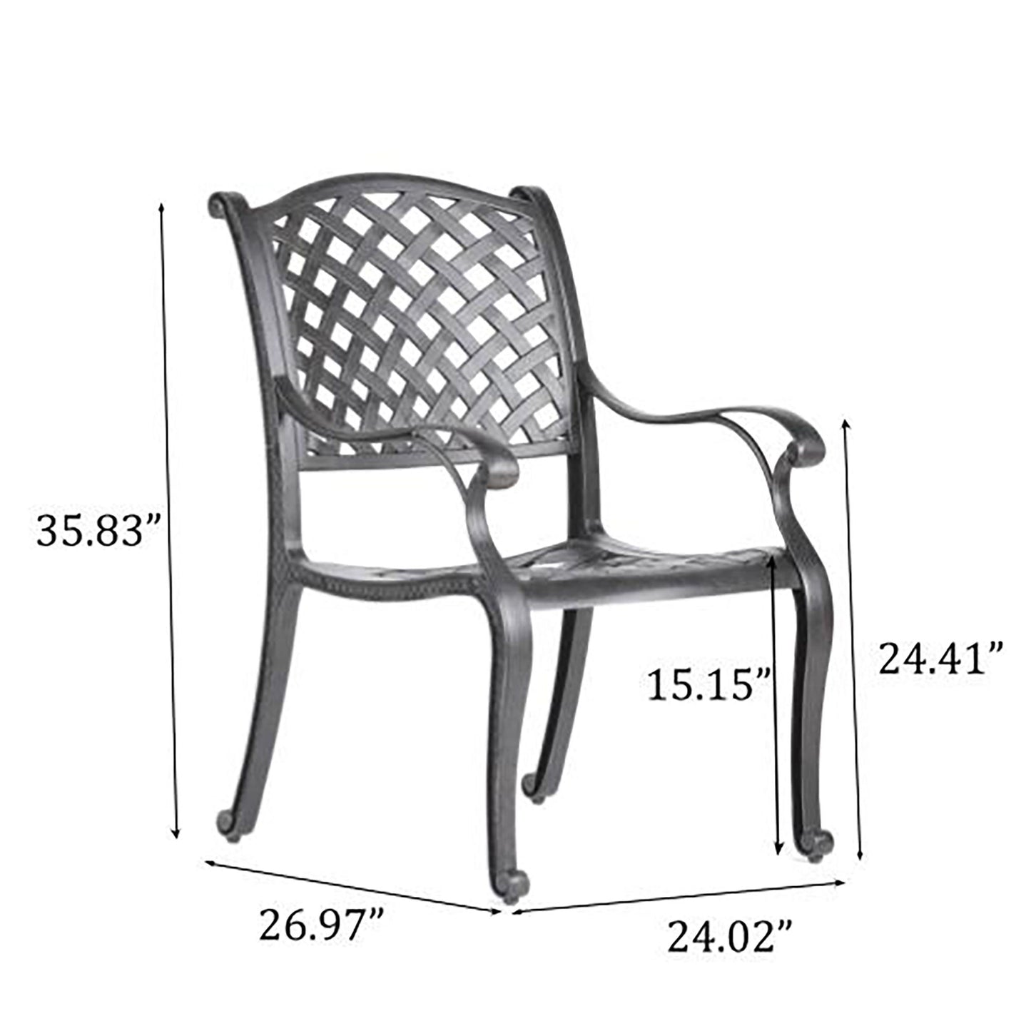 Sparta - Modern Dining Arm Chair Home Essentials
