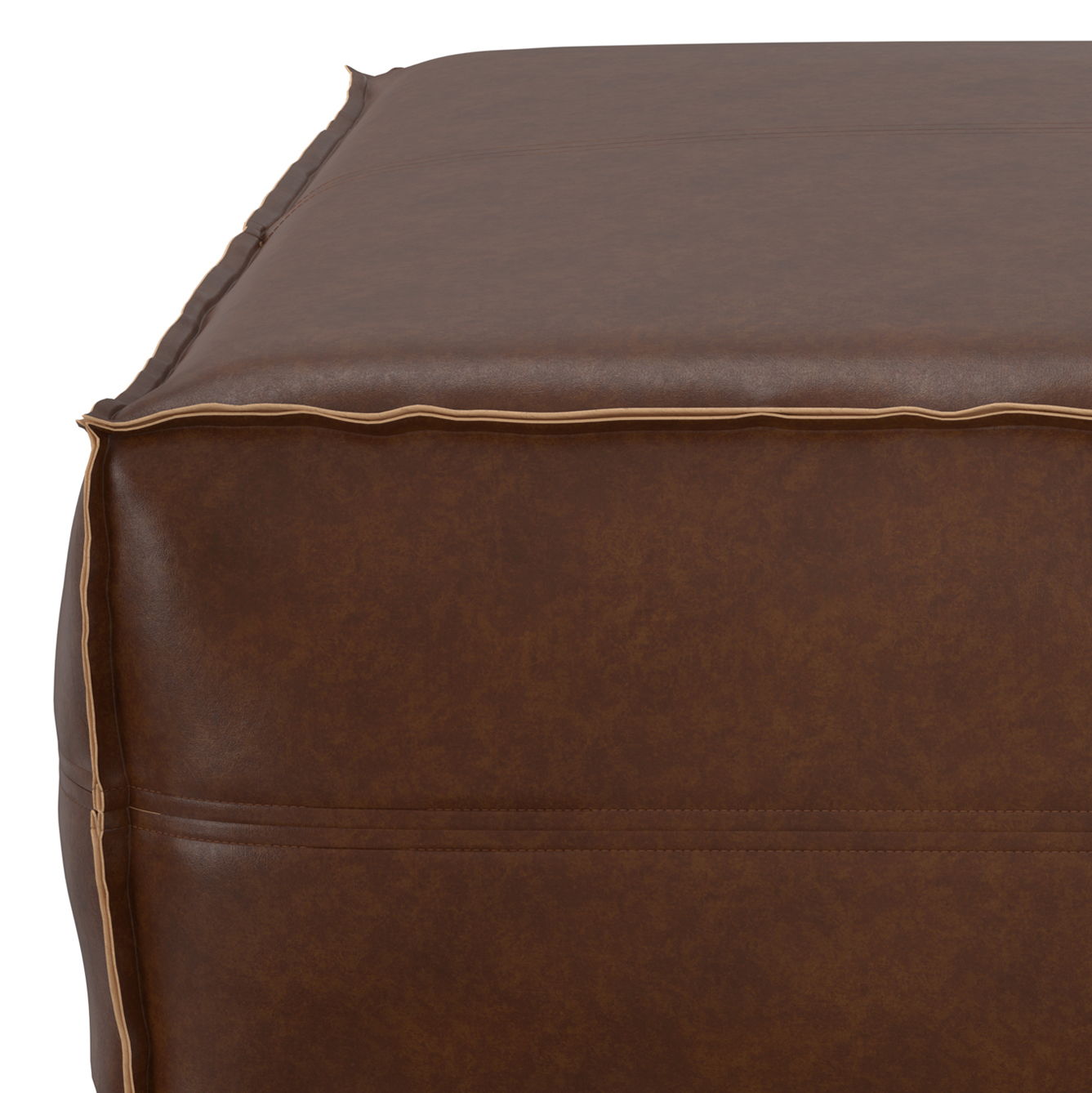 Brody - Large Square, Coffee Table Pouf Simpli-Home