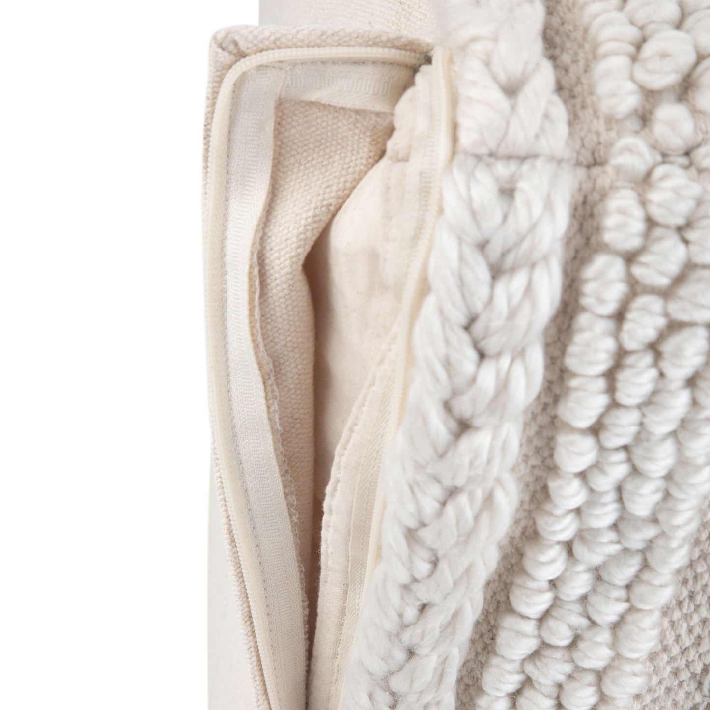 Sommer - Handcrafted Square Pouf Simpli-Home