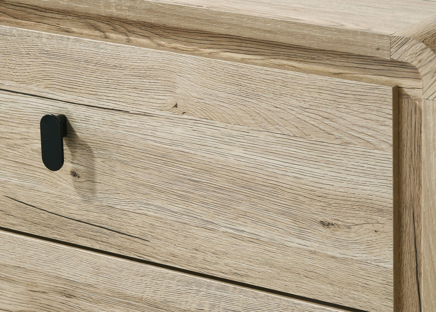 Dawson - Night Stand - Light Brown Crown Mark