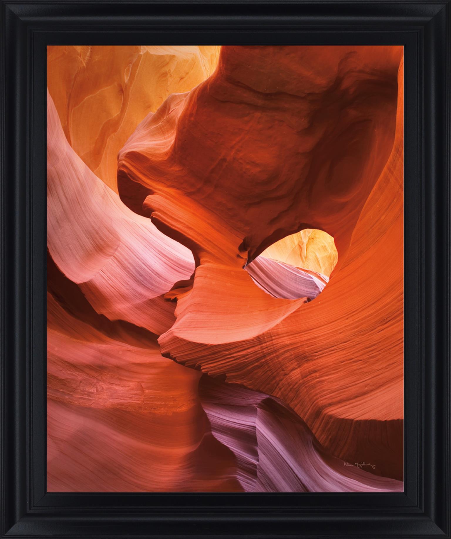Sunlit Veins - 28" x 34" Framed Wall Art Classy Art