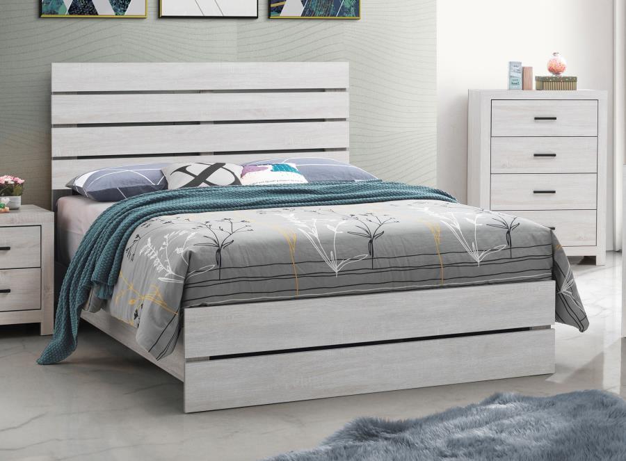 Brantford - Wood Panel Bed CoasterEveryday