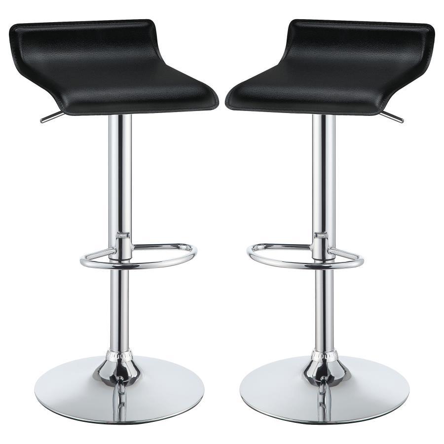 Bidwell - Upholstered Adjustable Bar Stool (Set of 2) CoasterEveryday