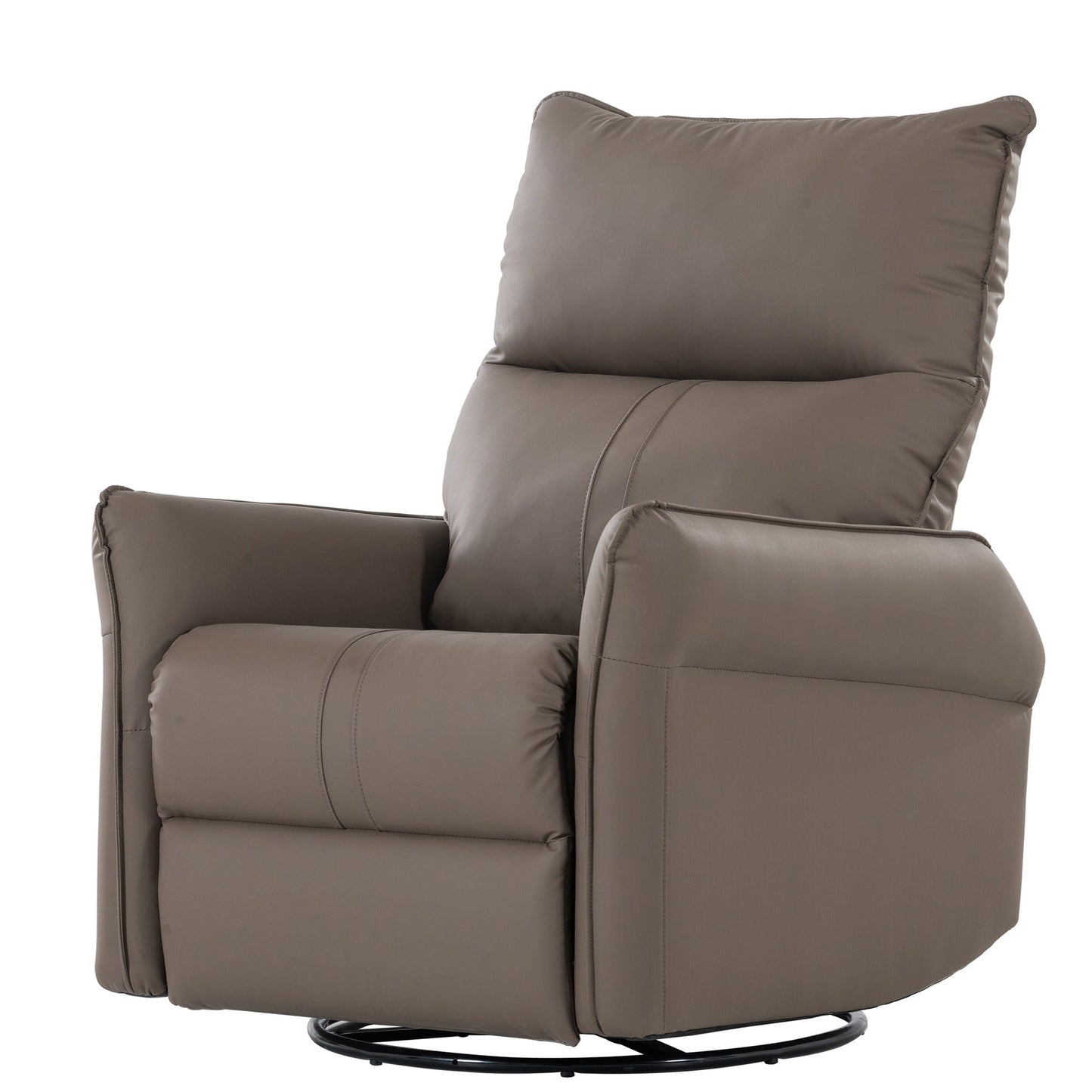 360° Modern Small Rocking Swivel Recliner Chair With Side Pocket Home Essentials