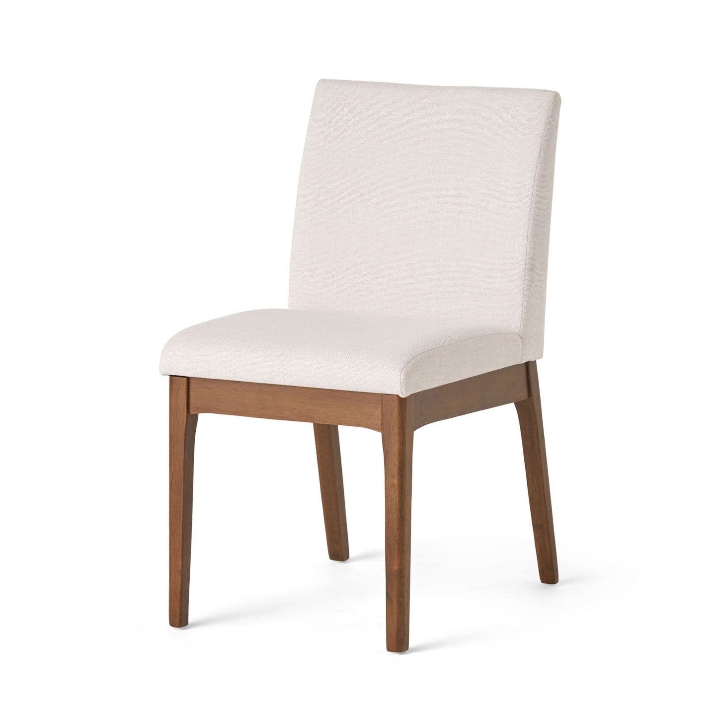 Contemporary Fabric Comfort Dining Chairs (Set of 2) Noble House