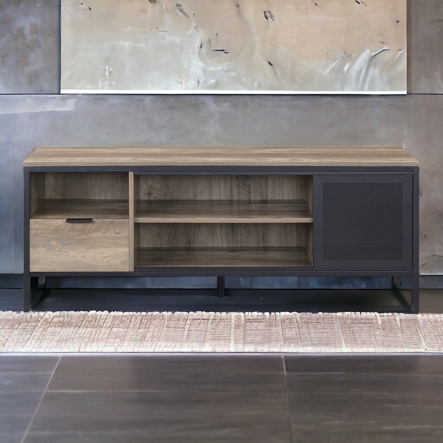 Nantan - Rustic TV Stand Acme
