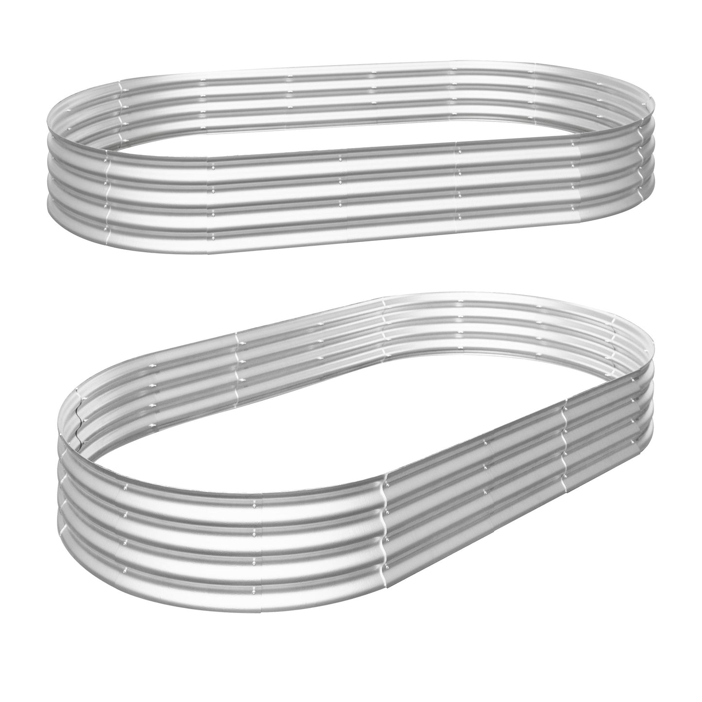 Heavy Duty Galvanized Raised Garden Bed Kit For Vegetables, Flowers & Herbs Daily Nest