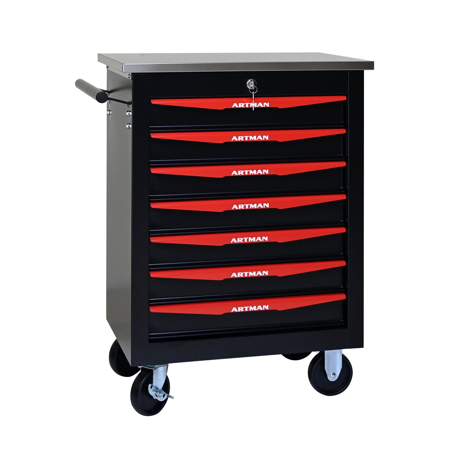 Drawer Multifunctional Tool Cart With Wheels For Garage Daily Nest