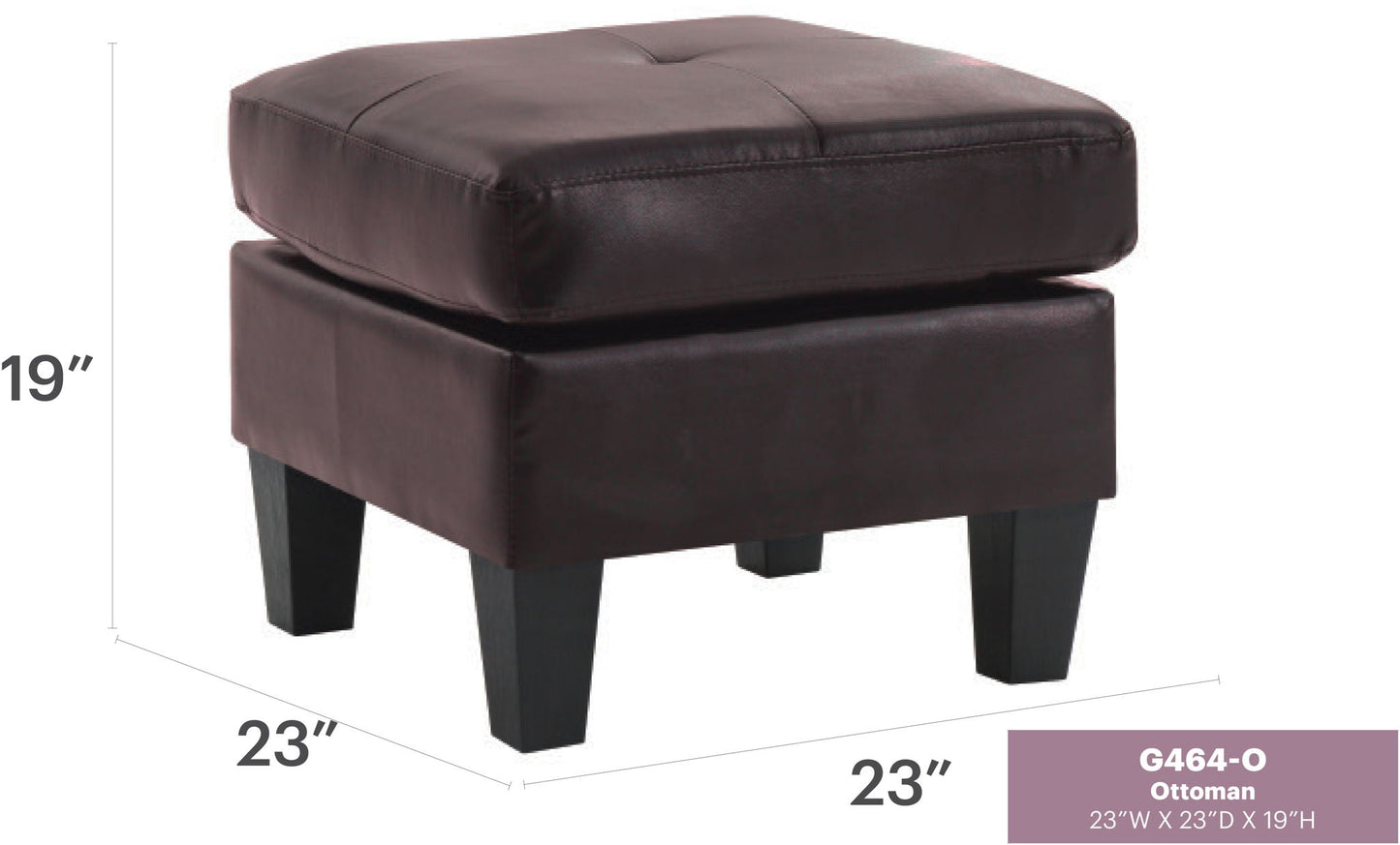 Casual Ottoman For Stylish Spaces Glory Furniture