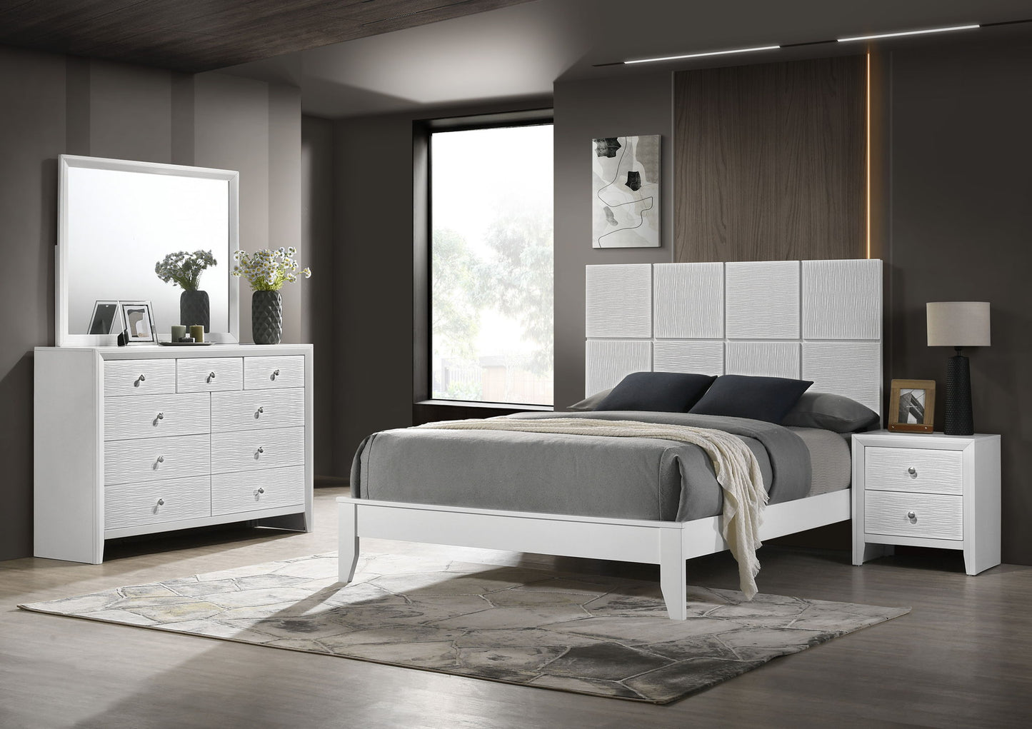 Denker - Bedroom Set Crown Mark