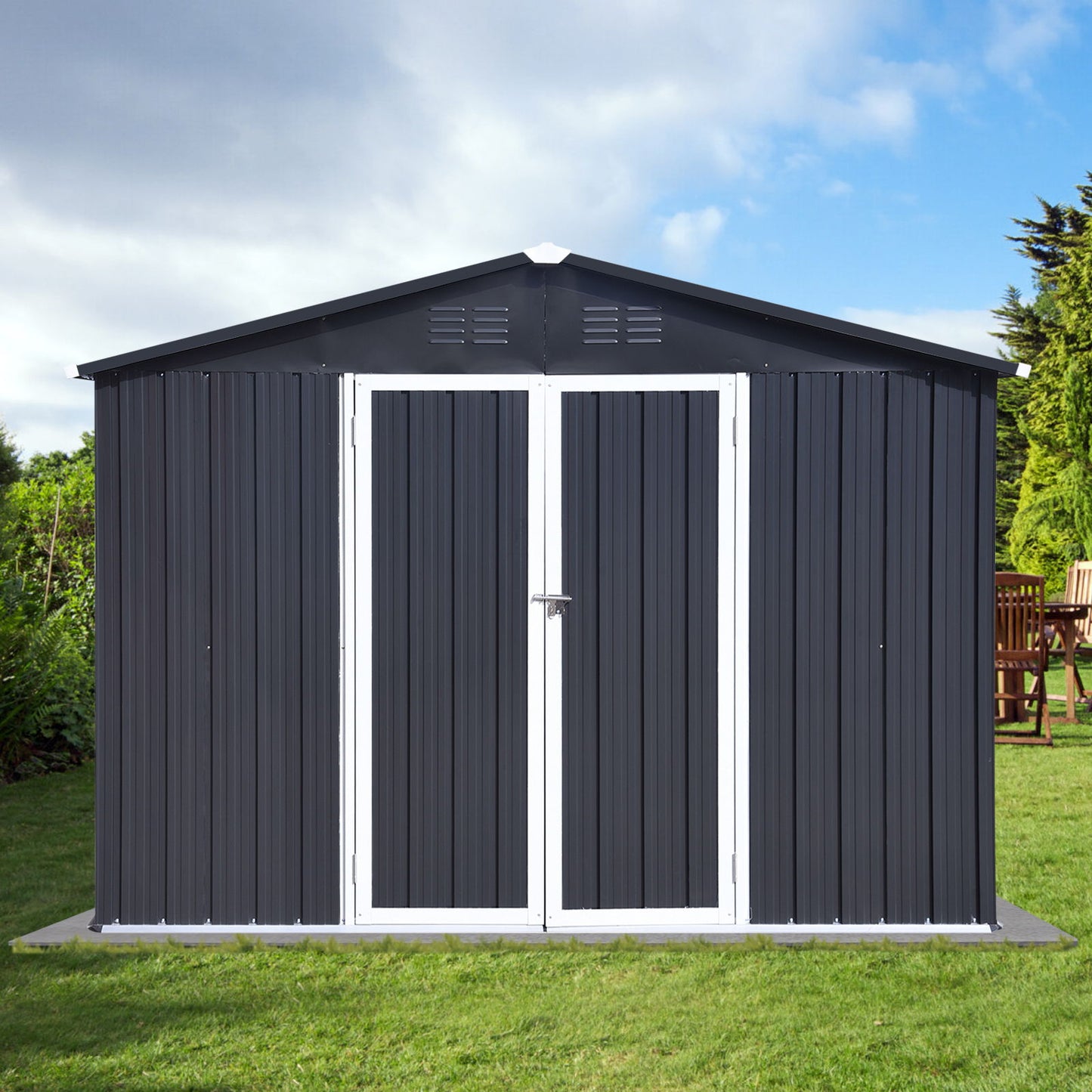 10'x12' Garden Sheds Outdoor Storage Sheds Daily Nest