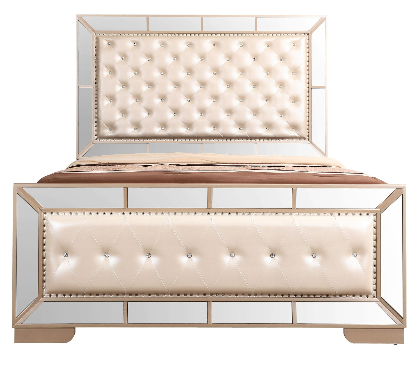 Stylish Contemporary Bed With Minimalist Design Glory Furniture