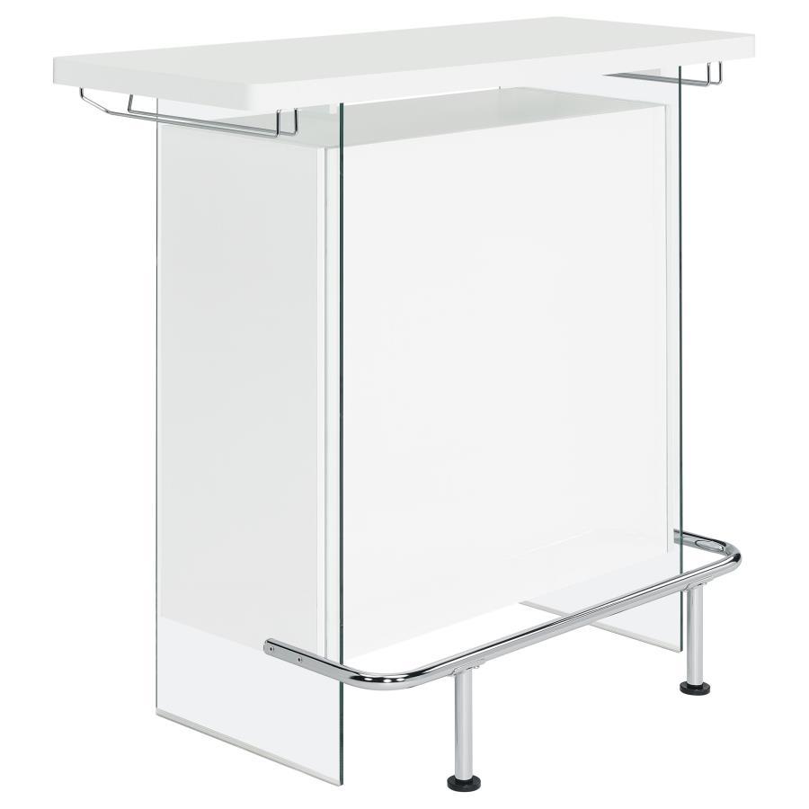Acosta - Freestanding Home Bar Wine Cabinet CoasterEveryday