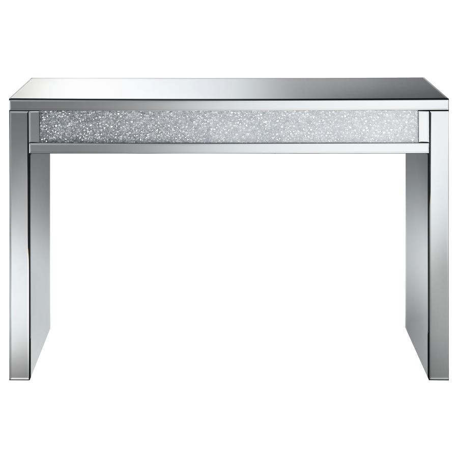 Gillian - Mirrored Acrylic Entryway Console Table - Silver CoasterElevations