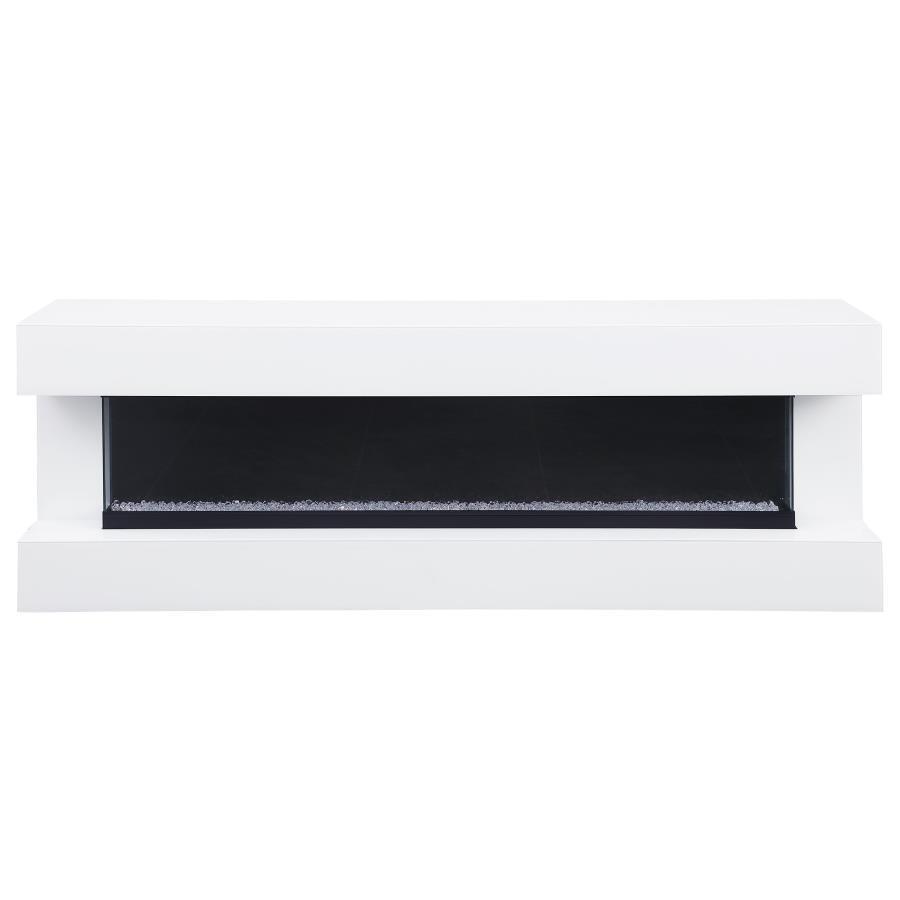 Vallerie - TV Stand With Visual Flame Box Coaster Fine Furniture