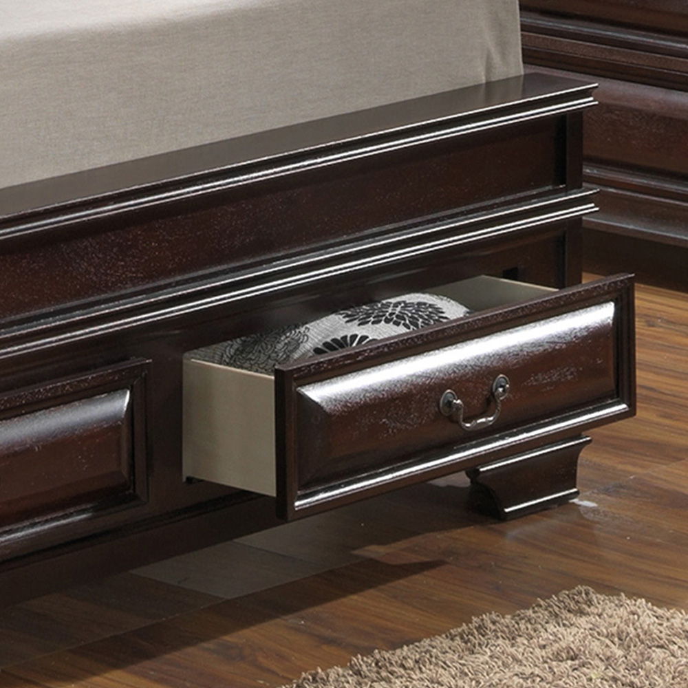 Storage Bed Elegant Transitional Glory Furniture