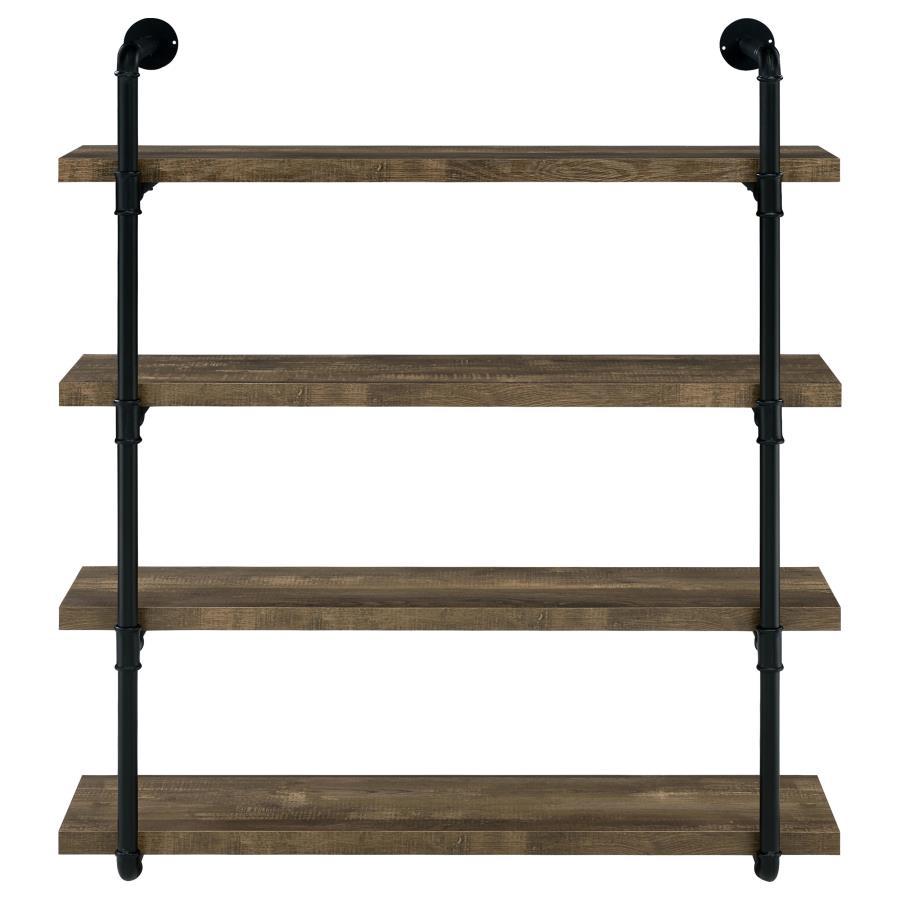 Elmcrest - 4-Shelf Wall Bookshelf CoasterEveryday