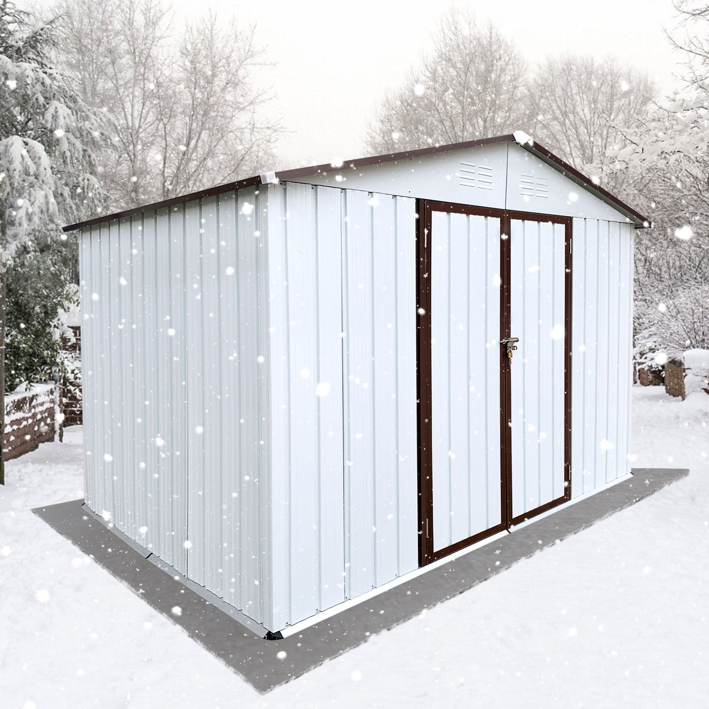 10' x 8' Garden Sheds Outdoor Storage Sheds Daily Nest