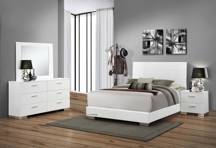 Felicity - Contemporary Panel Bed Bedroom Set CoasterEssence
