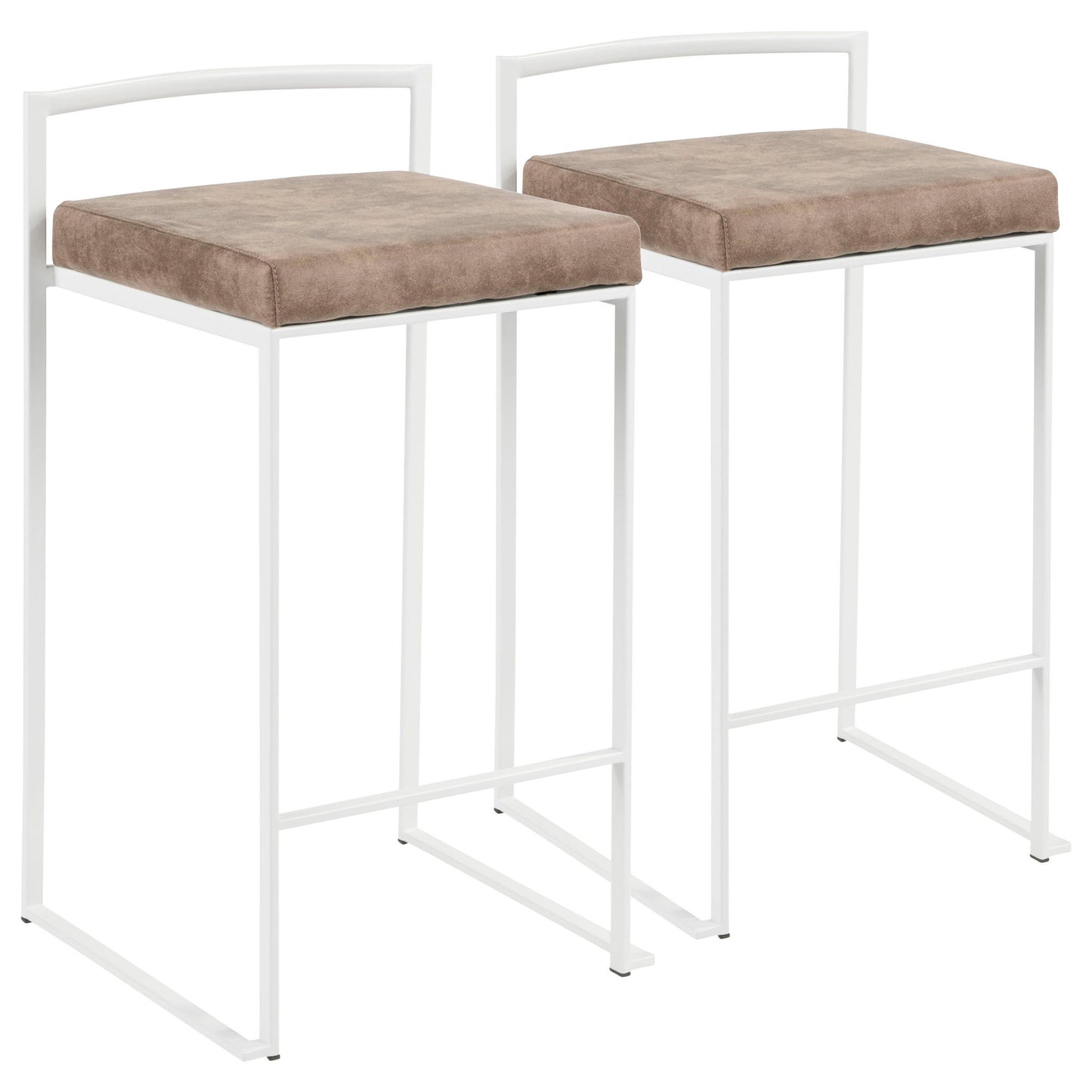 Fuji - Simple Elegance, Contemporary Stackable Counter Stool Lumi Source