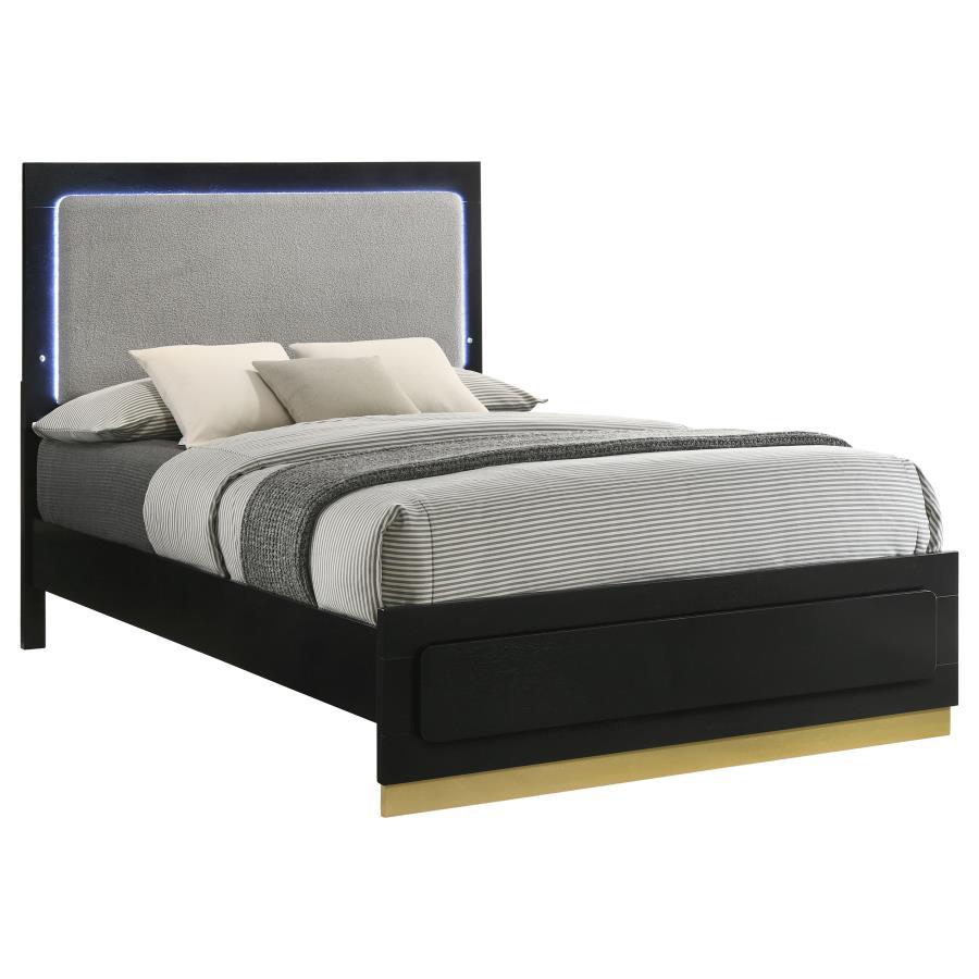 Caraway - Wood LED Panel Bed Coaster Fine Furniture