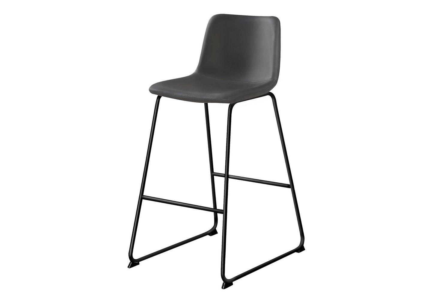 Office Chair, Bar Height, Standing, Computer Desk, Work, Leather Look, Contemporary, Modern 8th Street