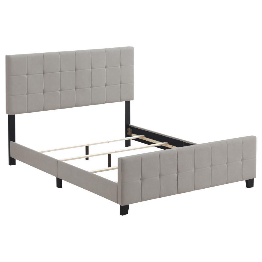Fairfield - Upholstered Panel Bed CoasterEssence