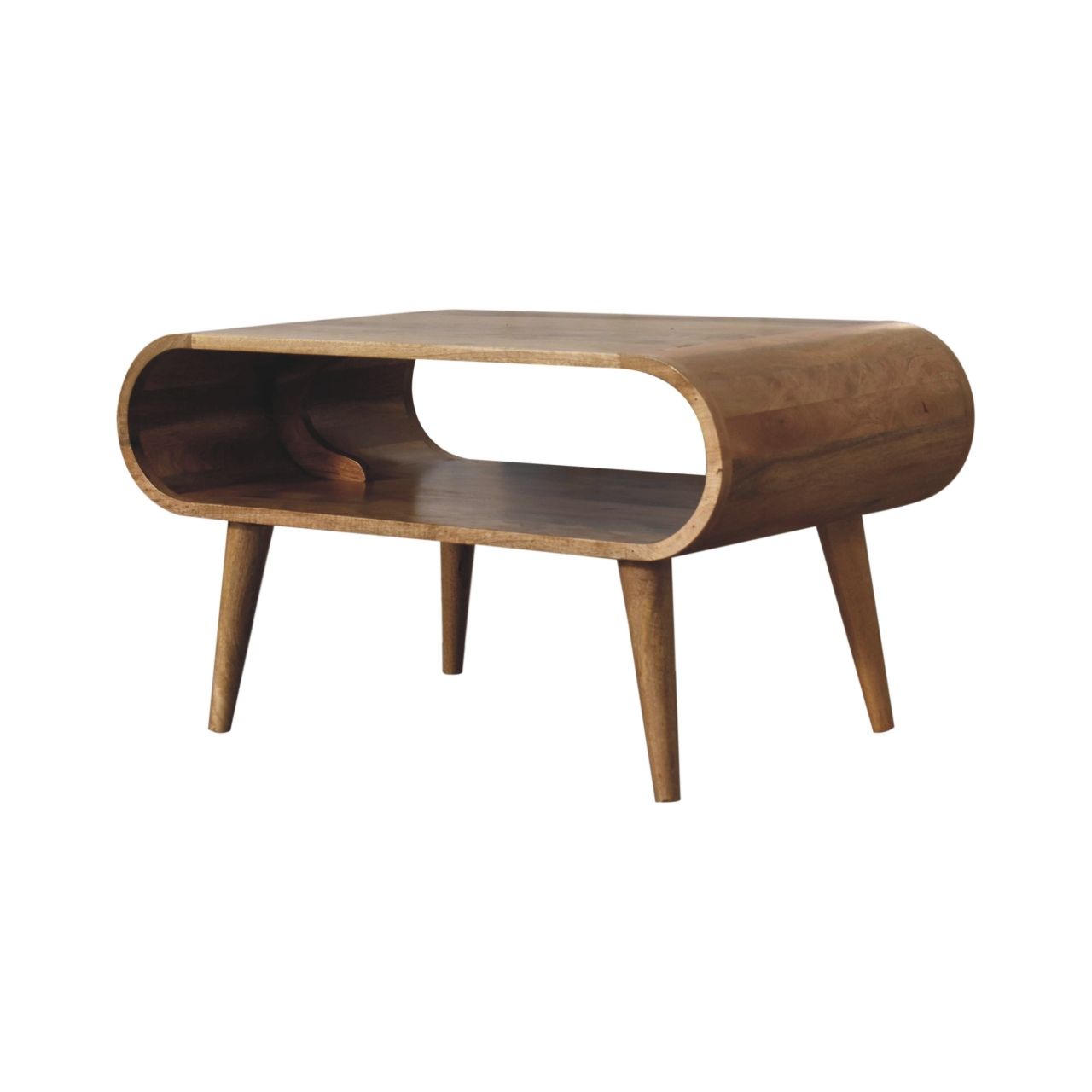Solid Wood Open Coffee Table Artisan Furniture