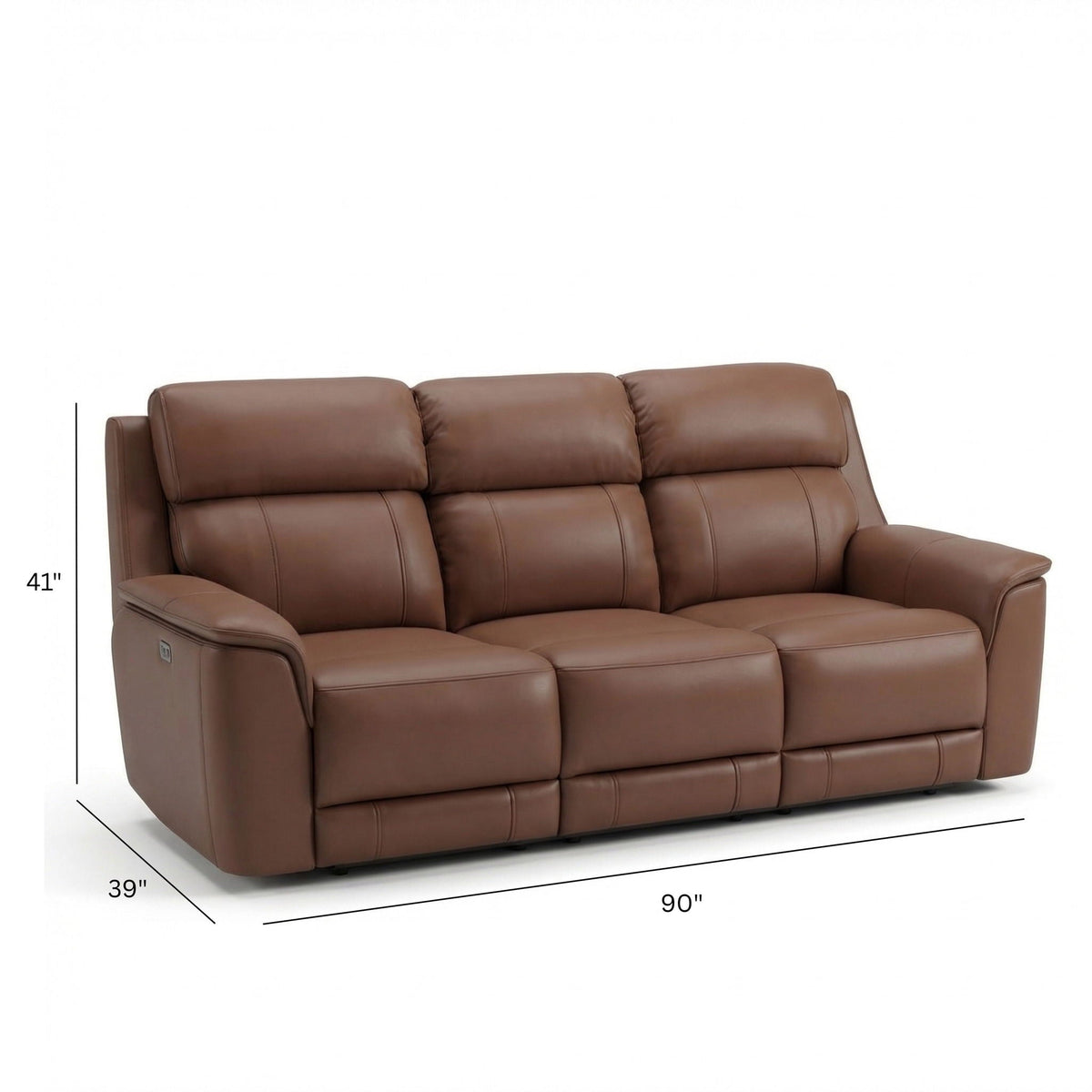 Oslo - Dual Power Reclining Sofa Home Essentials