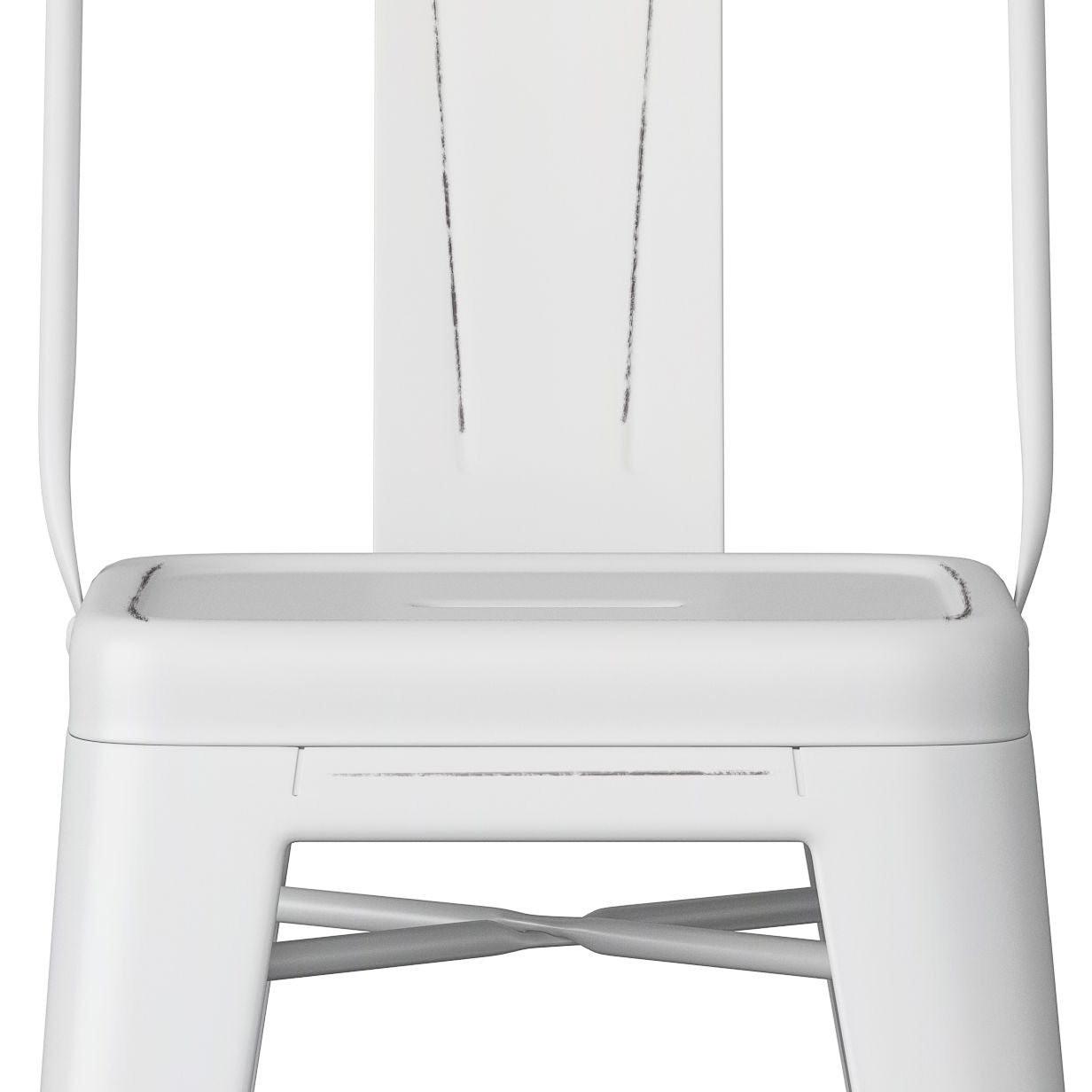 Rayne - Curved Back Metal Stool (Set of 2) Simpli-Home