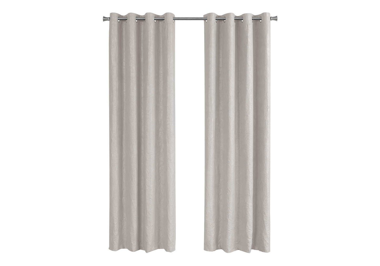 2 Pieces Set, Curtain Panel, Room Darkening, Grommet, Contemporary & Modern 8th Street
