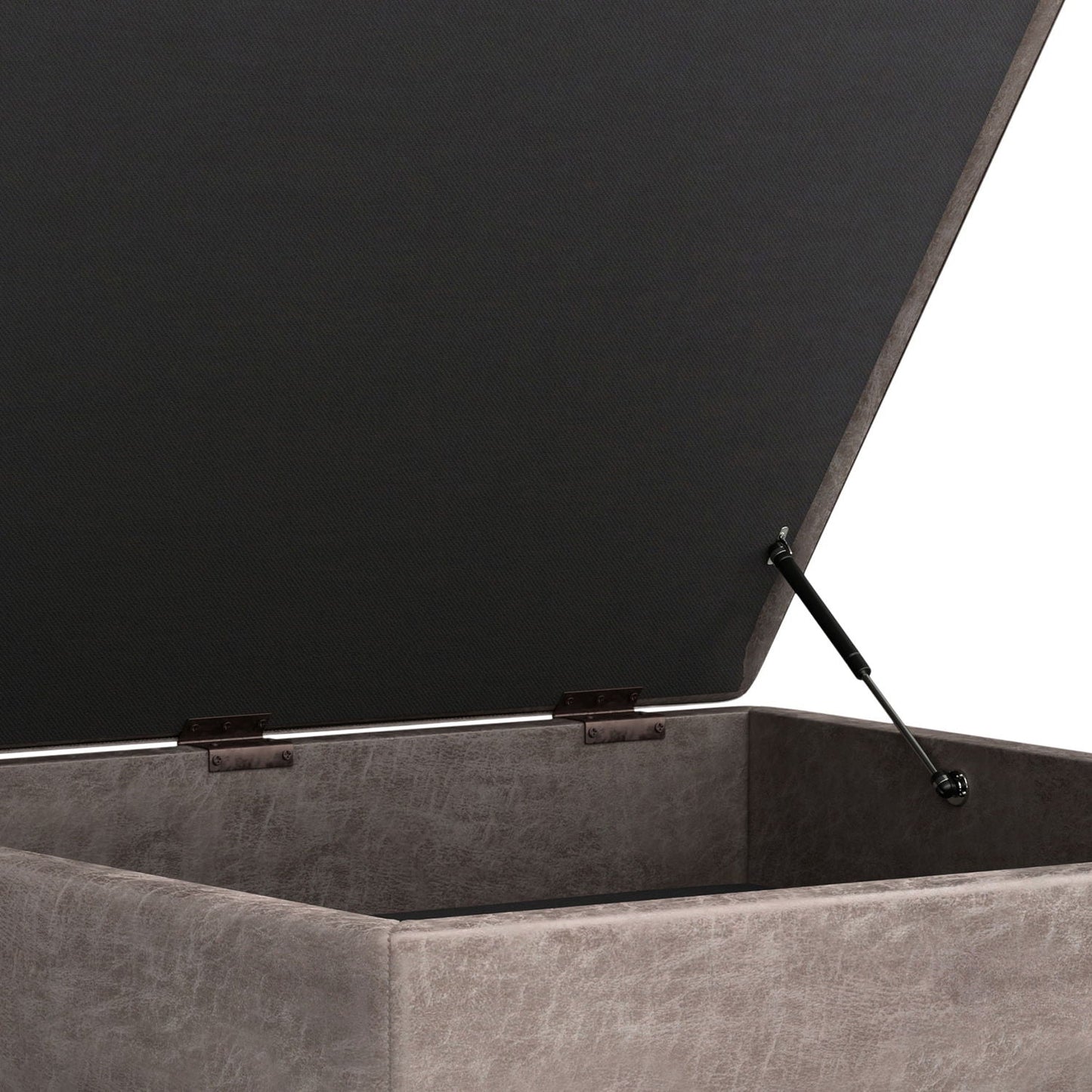 Owen - Multifunctional Square Coffee Table Storage Ottoman Simpli-Home